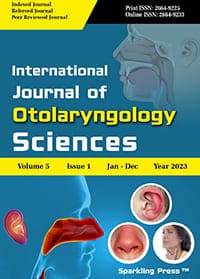 International Journal of Otolaryngology Sciences Cover Page